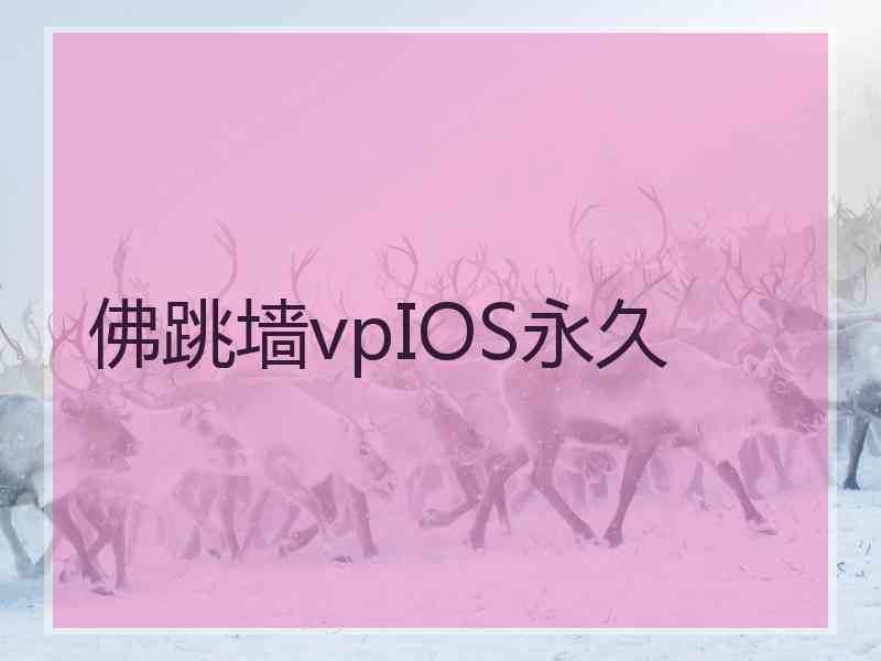 佛跳墙vpIOS永久