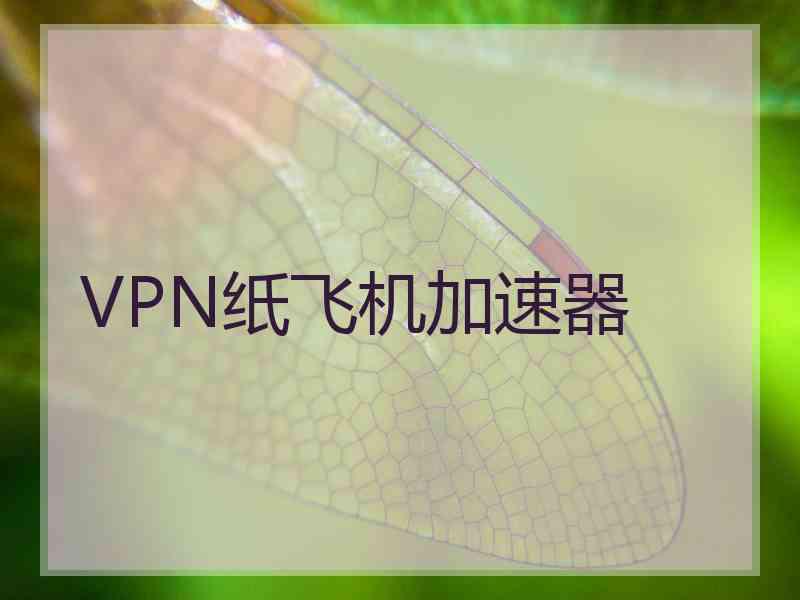 VPN纸飞机加速器