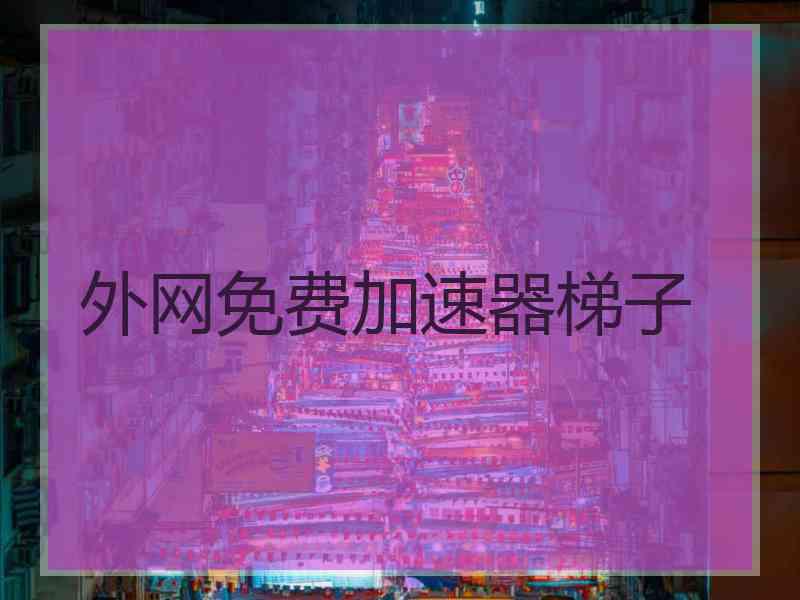 外网免费加速器梯子