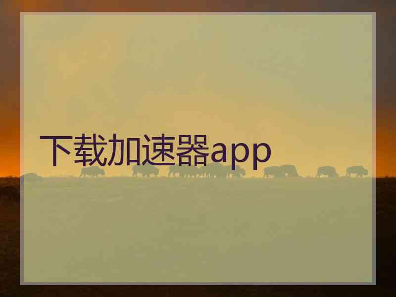 下载加速器app