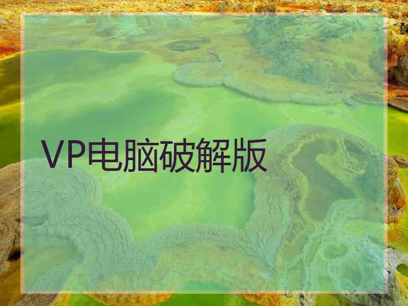 VP电脑破解版