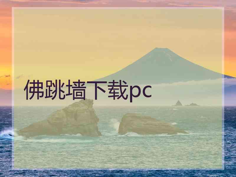 佛跳墙下载pc