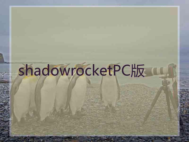 shadowrocketPC版