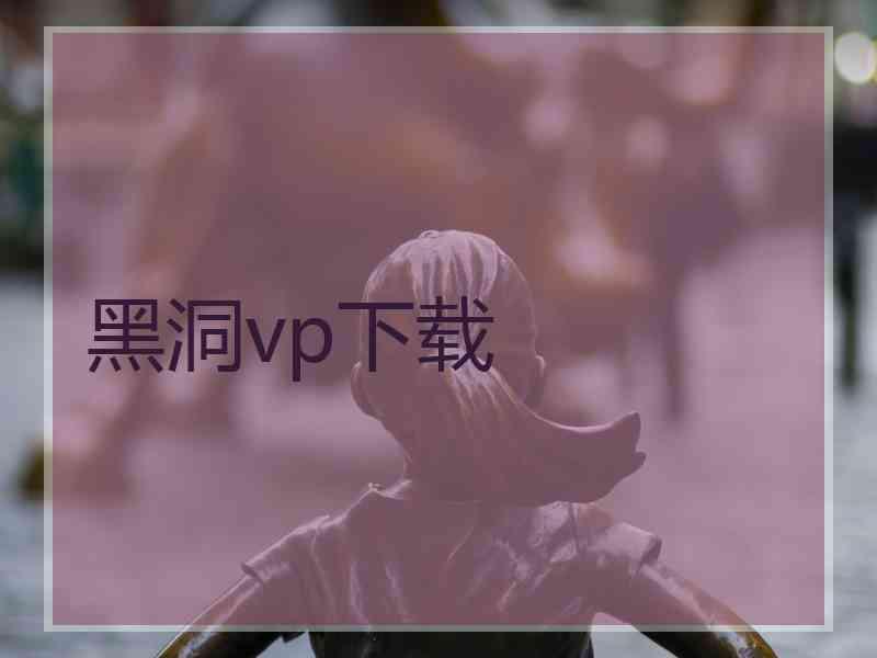 黑洞vp下载