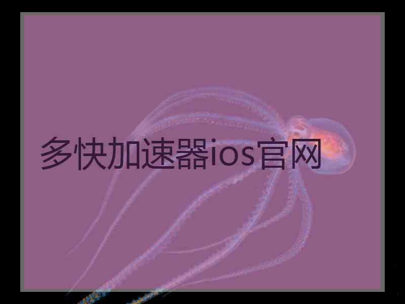 多快加速器ios官网