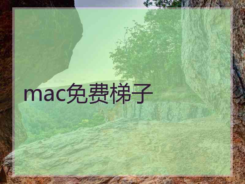 mac免费梯子