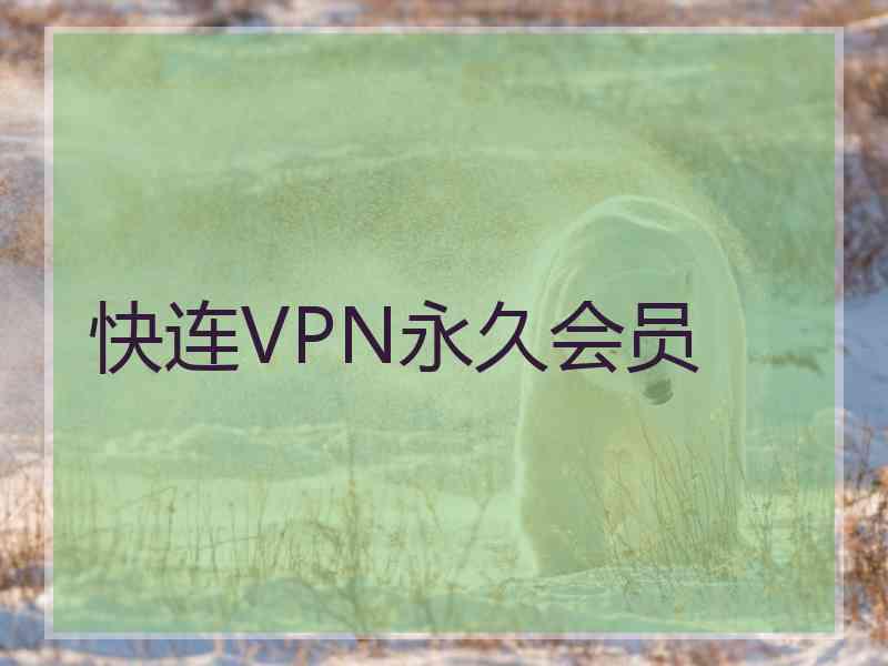 快连VPN永久会员