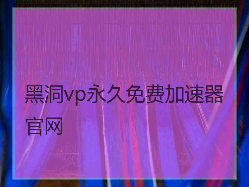 黑洞vp永久免费加速器官网