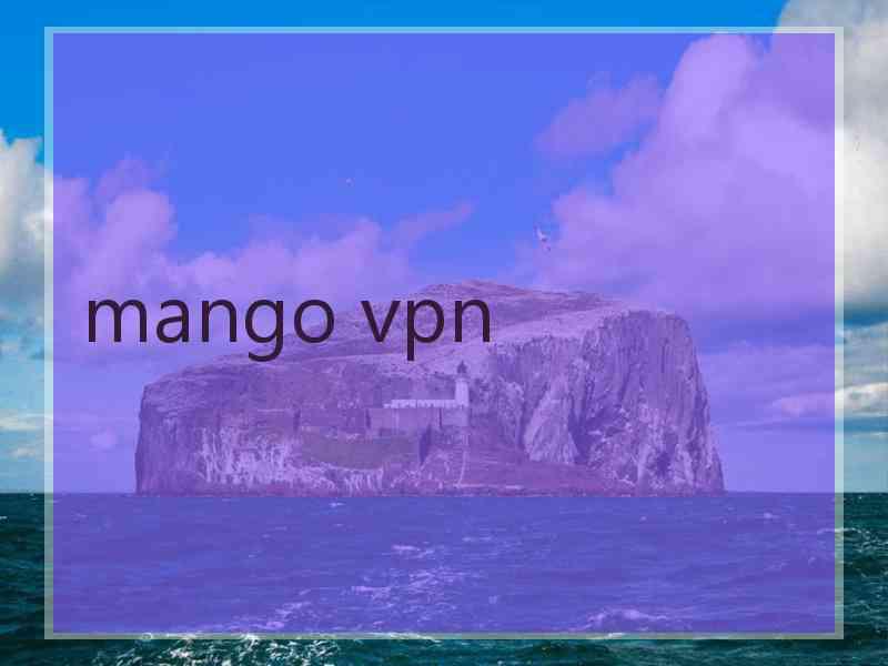 mango vpn