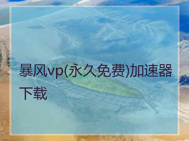 暴风vp(永久免费)加速器下载