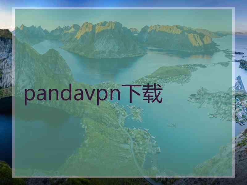 pandavpn下载