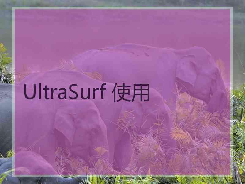 UltraSurf 使用