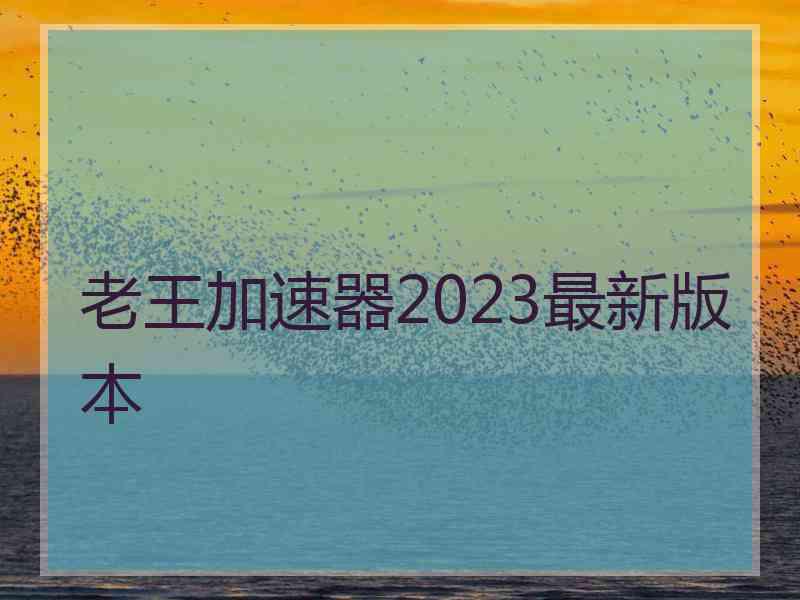 老王加速器2023最新版本