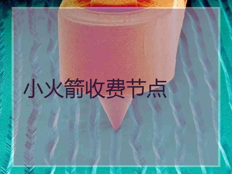 小火箭收费节点