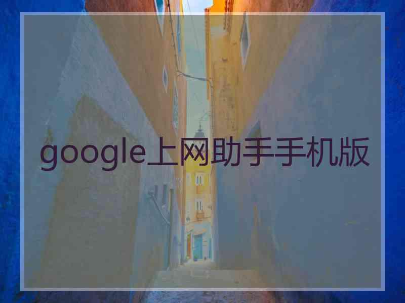 google上网助手手机版