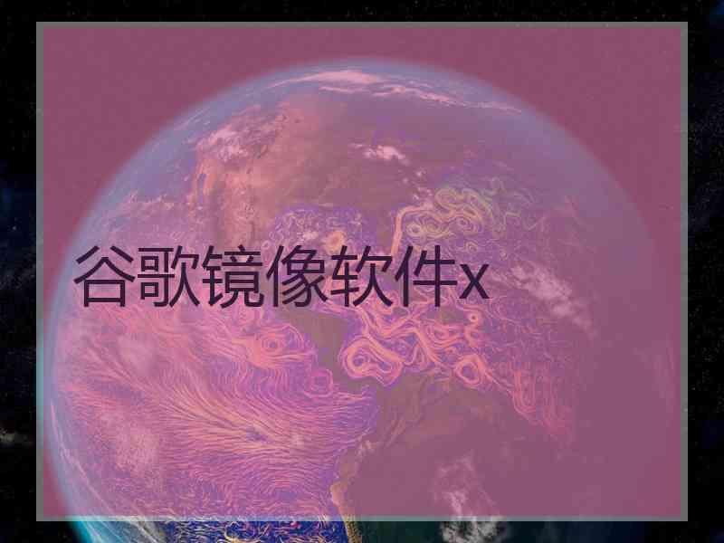 谷歌镜像软件x