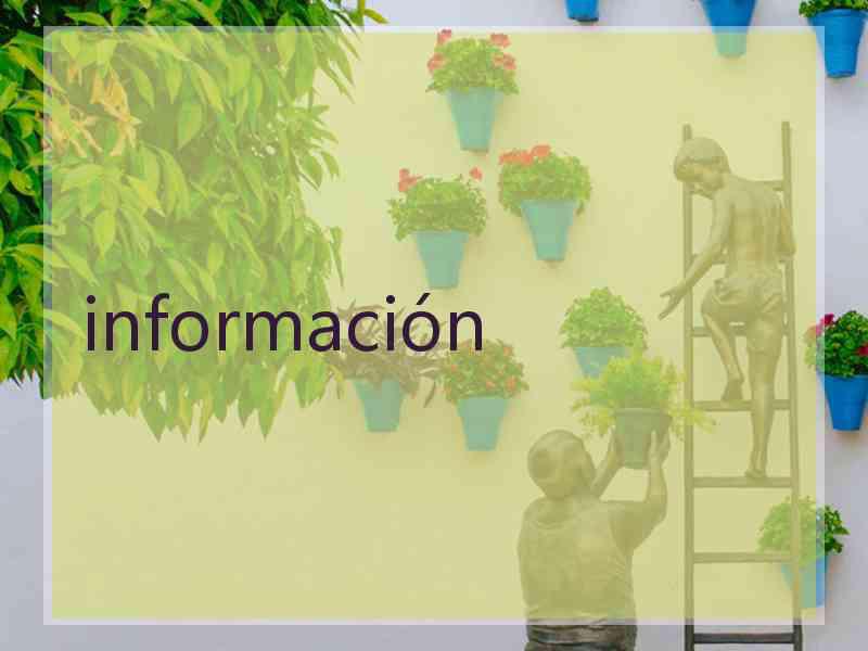 información