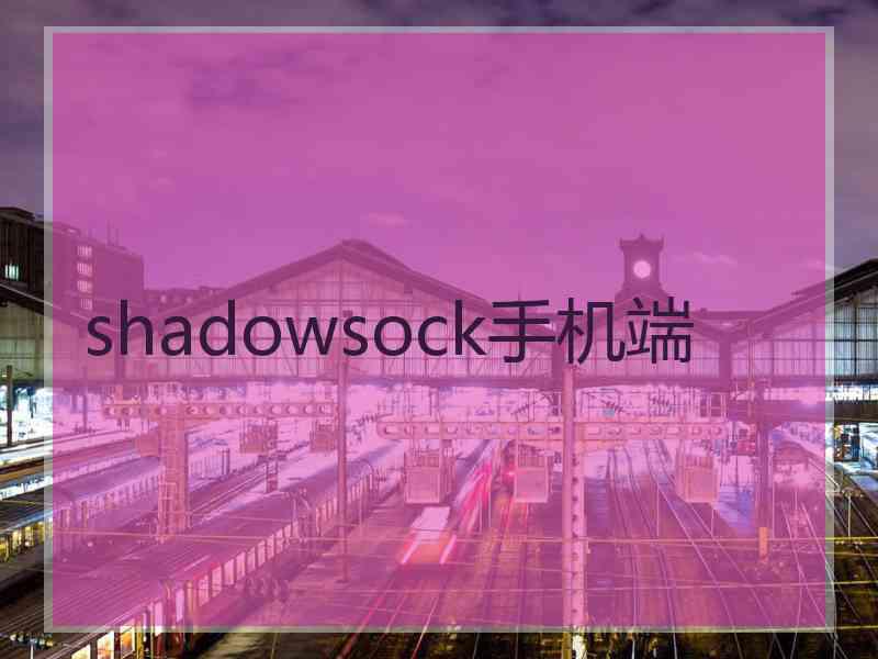 shadowsock手机端