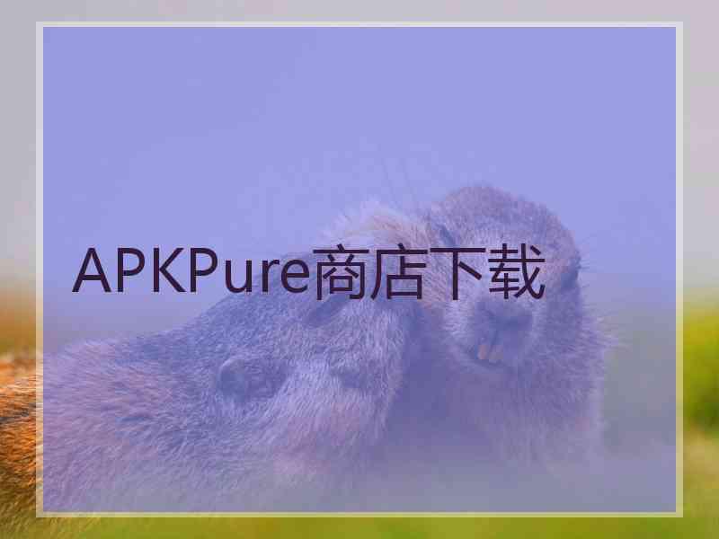 APKPure商店下载